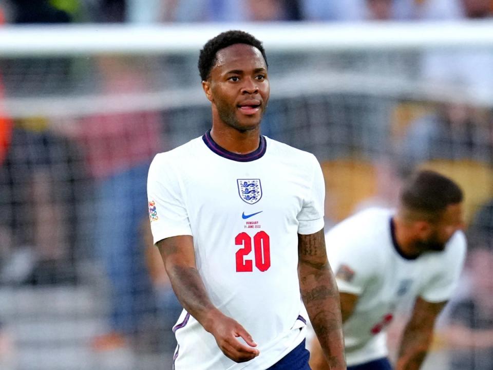 Could England’s Raheem Sterling be on the move?  (PA)