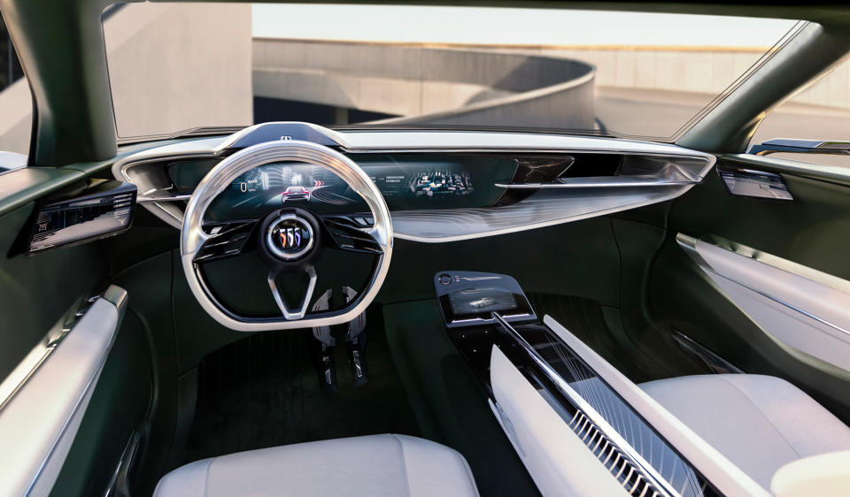 Buick Wildcat EV concept interior