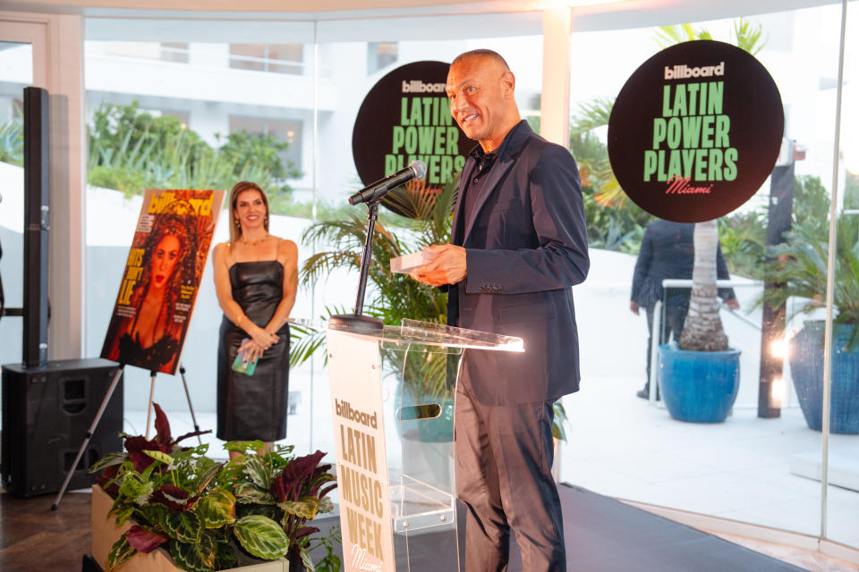 Walter Kolm at the Power Players Cocktail Reception held at Pao at Faena Hotel as part of Billboard Latin Music Week on October 2, 2023 in Miami Beach, Florida.