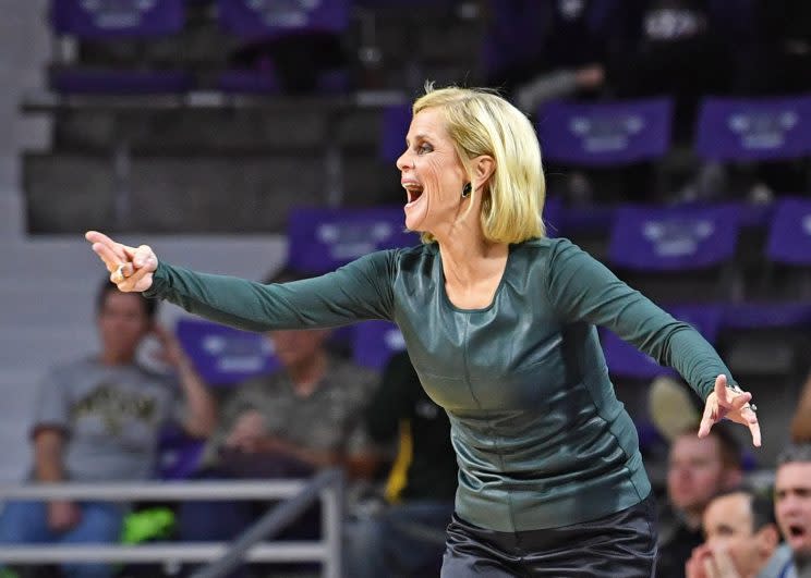 Baylor women’s basketball coach Kim Mulkey. (Getty)