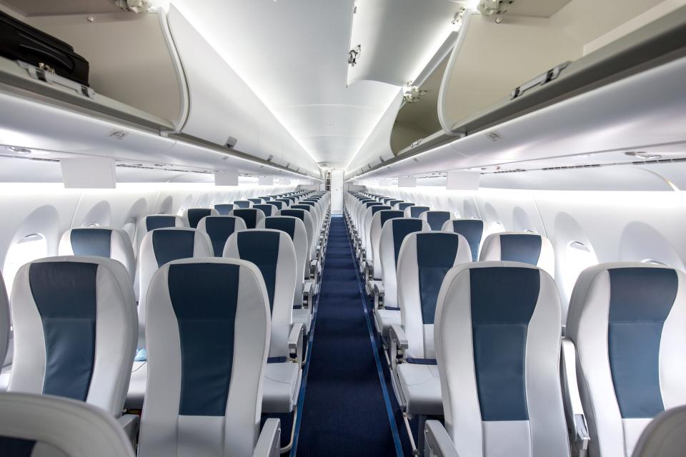 Choosing an aisle seat "allows you to get up and walk up and down the aisle from time to time to avoid stiffness, poor posture, and leg cramps, and gets the blood circulating better," advises Lindsay Orosz, a physician's assistant at the Virginia Spine institute.