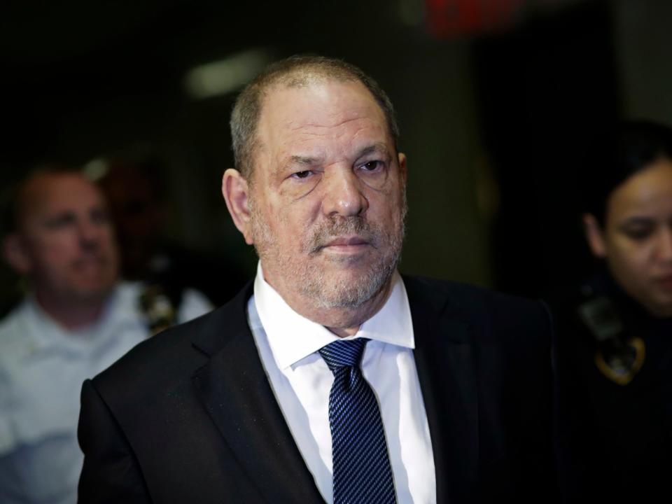 Harvey Weinstein has reached a tentative multi-million dollar settlement with women who accused him of sexual assault.According to the New York Times, the disgraced film mogul’s lawyers agreed a proposed $44m settlement with his accusers, as well as the creditors of his former studio The Weinstein Company (TWC) and the New York attorney general.Negotiations between Weinstein’s legal team and the lawyers representing his accusers have been going on for over a year, reports suggest.The deal, which had not been signed at the time of writing, aims to cover all civil proceedings filed against Weinstein, including those in Canada and the United Kingdom, the Wall Street Journal reports.Under the proposed settlement, $30m would be go to Weinstein’s accusers, unsecured creditors and former employees of TWC. The remaining $14m would cover legal fees.The settlement with the New York attorney general relates to its 2018 lawsuit against Weinstein and his brother and business partner Bob Weinstein, for the violation of state and city laws on sexual harassment, sexual abuse and coercion, as well as gender discrimination.With the settlement, Weinstein's lawyers hope to cover all pending suits against the producer and his business associates relating to his studio, which was declared bankrupt in March 2018.According to Associated Press, Adam Harris, a lawyer for studio co-founder Bob Weinstein, told the judge: “We now have an economic agreement in principal that is supported by the plaintiffs, the (New York attorney general's) office, the defendants and all of the insurers that, if approved, would provide significant compensation to victims, creditors and the estate and allow the parties to avoid years of costly, time consuming and uncertain litigation on all sides.”He cautioned that there was "still a lot of work to do" but that he was "personally very optimistic".The settlement does not exempt Weinstein from the criminal proceedings brought against him for sexual assault, which he will go on trial for in September.In October 2017, a Times investigation revealed dozens of women had accused the Oscar-winning producer of sexual assault, with the alleged incidents taking place across two decades.The report sparked a wave of further claims against Weinstein, including sexual misconduct, assault and rape. It also launched the Time’s Up and MeToo movements, which saw a number of prominent men in Hollywood and in other industries accused of similar behaviour.Among Weinstein’s accusers are major Hollywood stars Ashley Judd, Angelina Jolie, Gwyneth Paltrow and Salma Hayek.Weinstein denies all allegations of non-consensual sex.He will go on trial in New York for charges of raping an unidentified female acquaintance in his Manhattan hotel room in 2013 and performing a forcible sex act on a different woman in 2006.