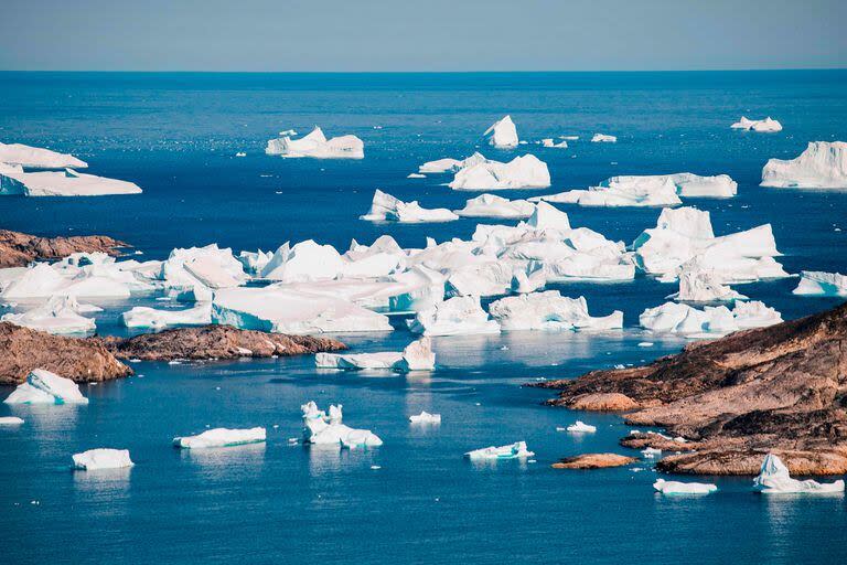 Los mares de Groenlandia, una región amenazada por el deshielo