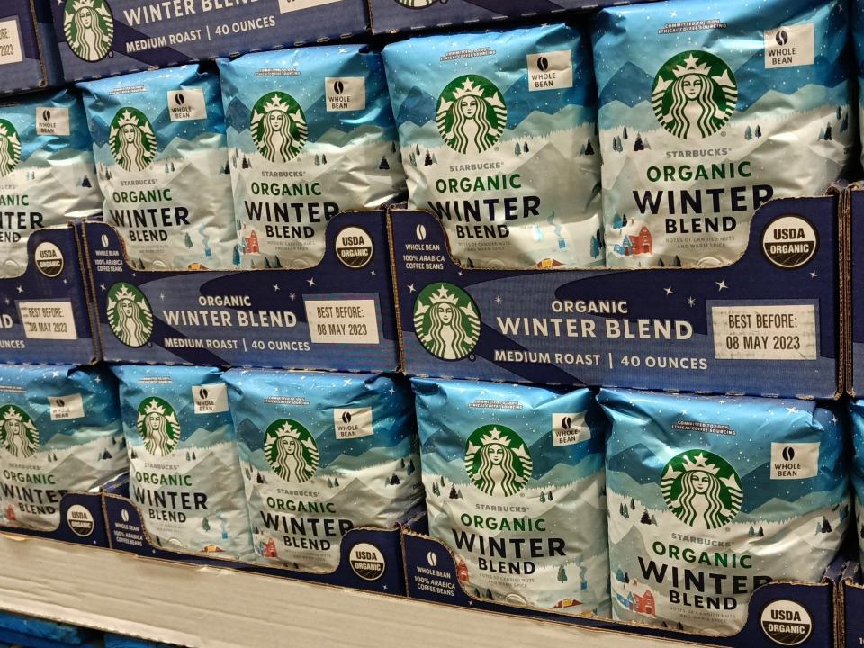 Starbucks Coffee Winter-Blend coffee beans