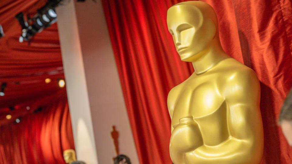 The 95th Academy Awards ceremony was set for Sunday in Los Angeles.