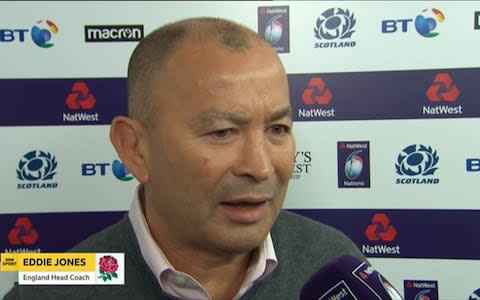 Eddie Jones - Credit: BBC