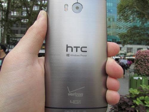 Back of HTC One M8 for Windows