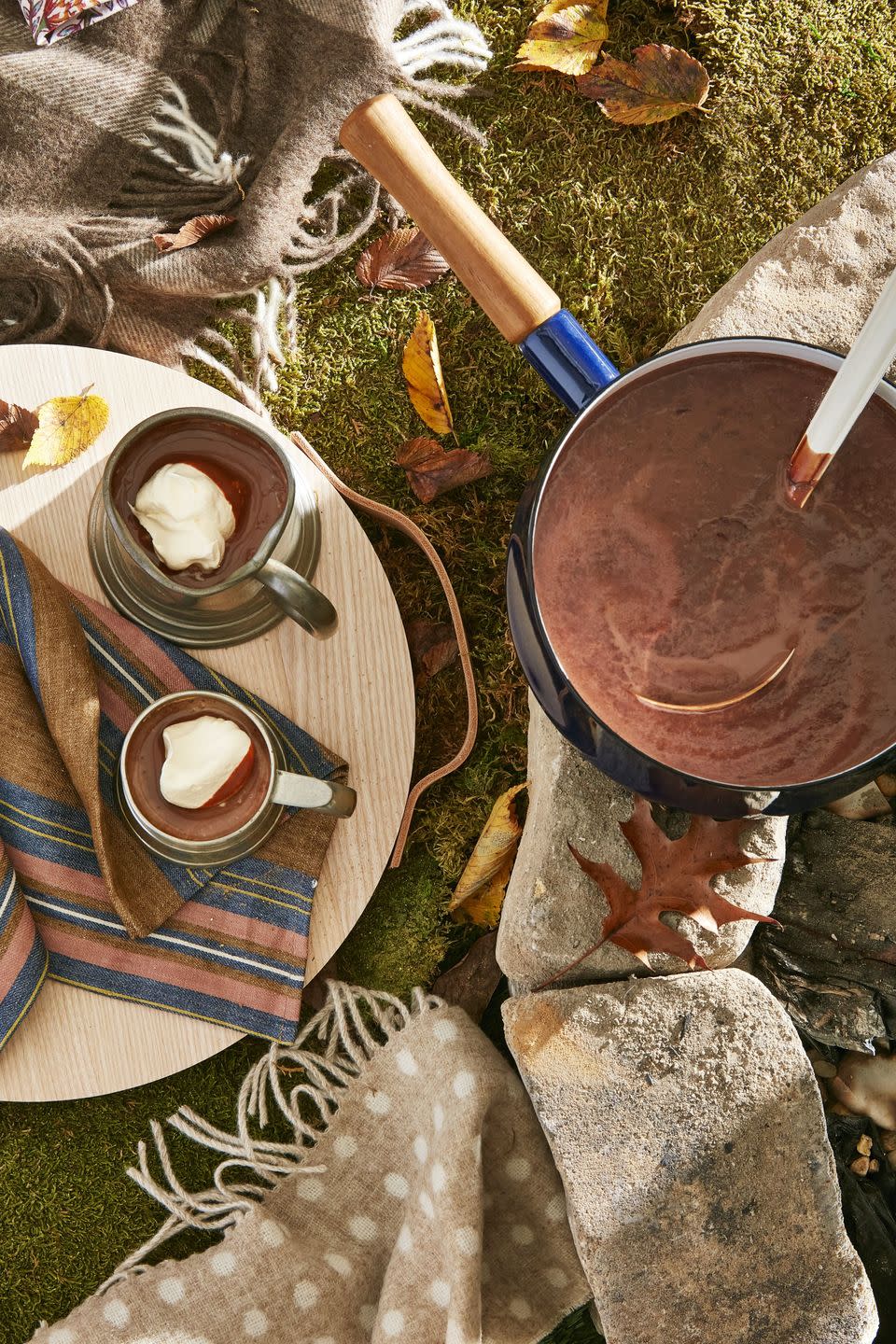 French-Style Hot Chocolate with Coffee