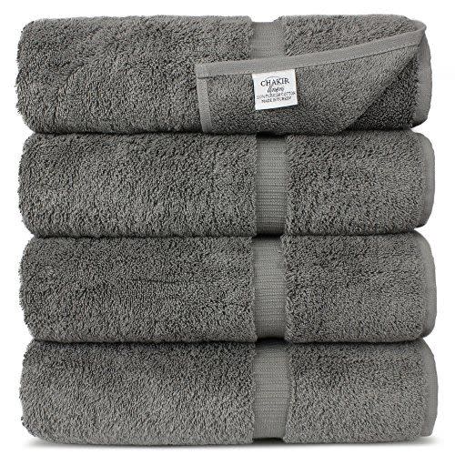 10) Chakir Turkish Linens 4-Piece Bath Towel