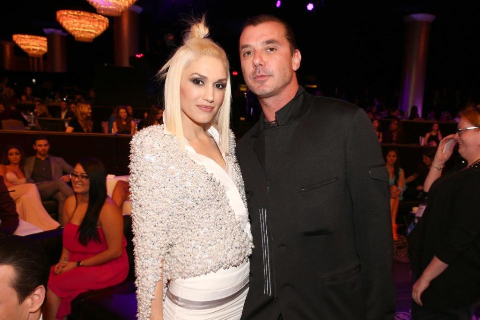 Gwen Stefani and Gavin Rossdale in December 2014. Chris Polk/PMA2014