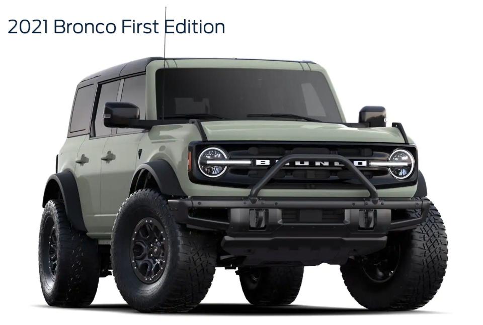 2021 Ford Bronco.