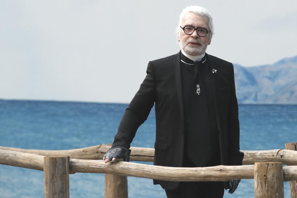 Karl Lagerfeld verzichtet bei Chanel gern auf exotisches Leder. (Bild: AP Images)