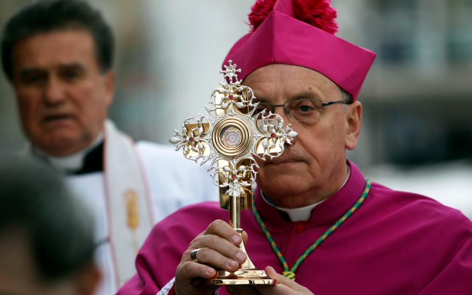 Barred: Archbishop Tadeusz Kondrusiewicz - AP