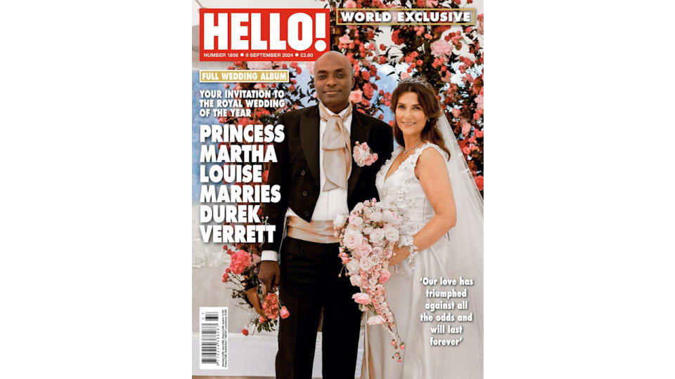 Durek Verrett and Martha Louise of Norway married on Saturday 31 August in a wedding exclusively covered by HELLO!