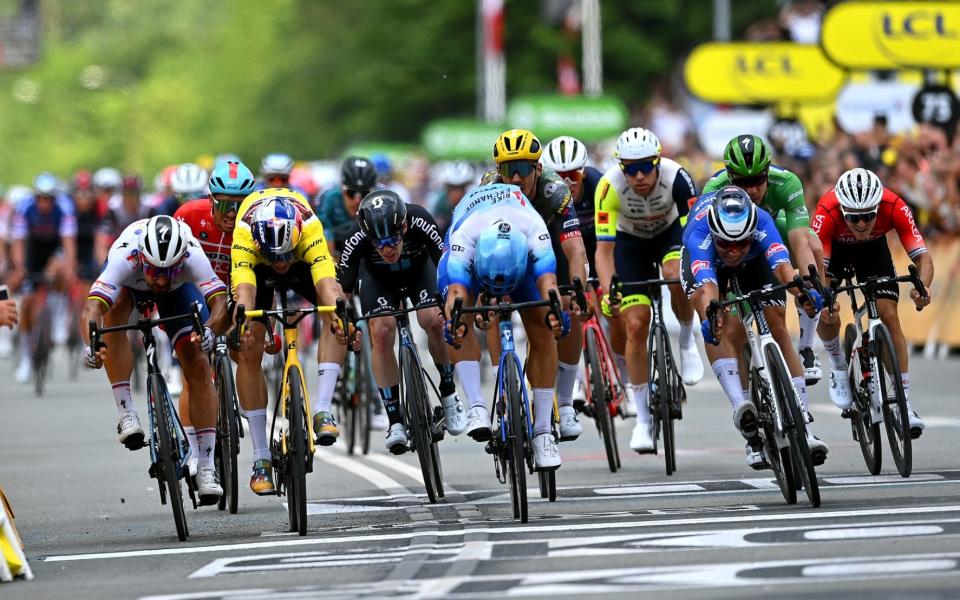Dylan Groenewegen - Dylan Groenewegen completes comeback to win stage four at Tour de France - GETTY IMAGES