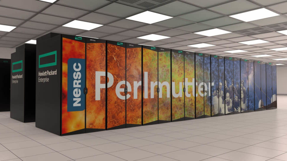  Nvidia Perlmutter supercomputer 