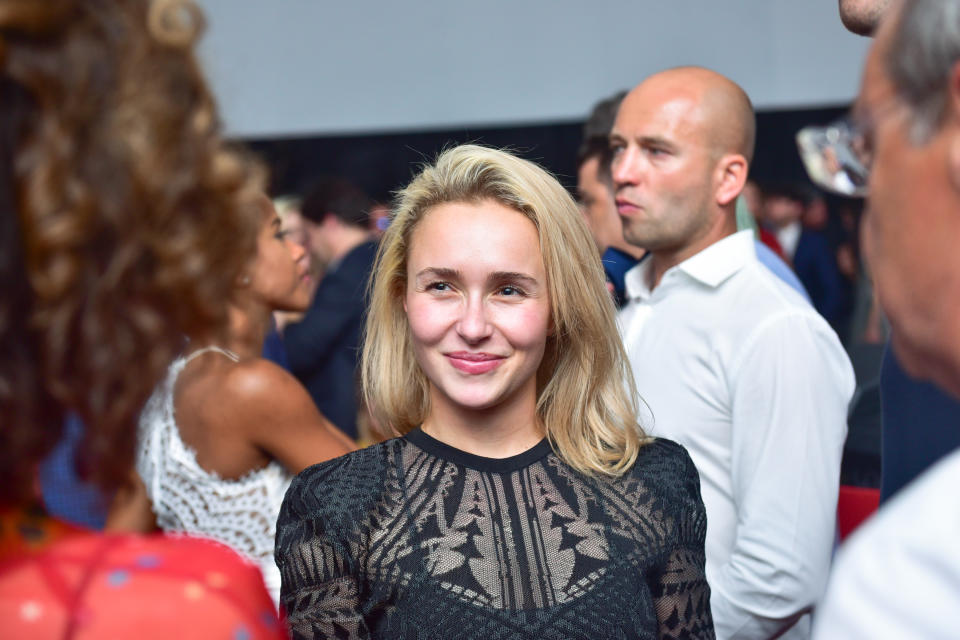 MIAMI BEACH, FL - NOVEMBER 29: Hayden Panettiere attends The Daily Front Row and Faena Art Celebrate the Launch of The Daily's Miami Edition, Featuring Act One at The Faena Art Dome on November 29, 2016 in Miami Beach, FL. (Photo by Sean Zanni/Patrick McMullan via Getty Images)