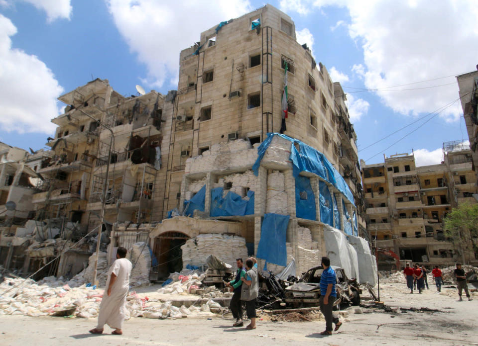 Damage at MSF-backed al-Quds hospital