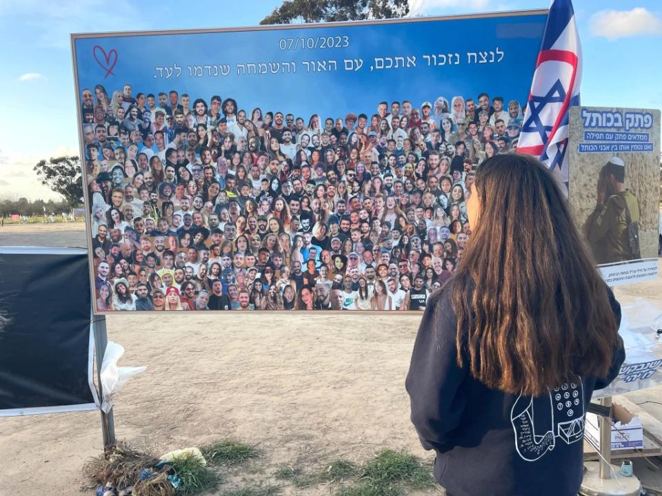 Nova Festival Memorial site Sharon Israel