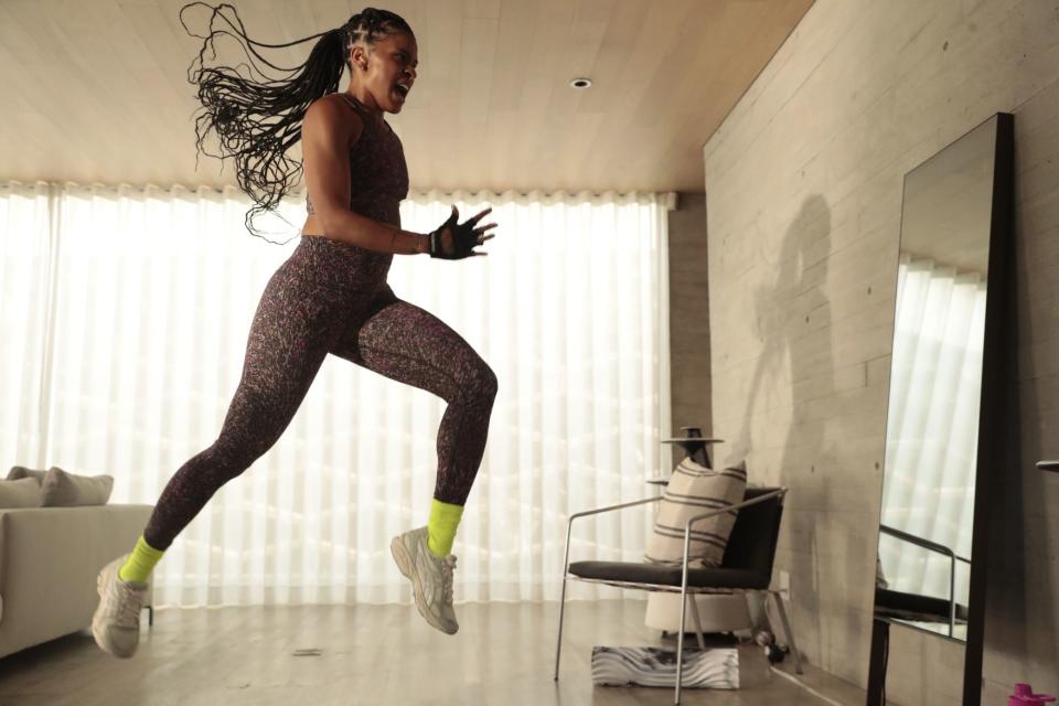 Lululemon and MIRROR instructor Deja Riley helps turn any living room into your personal dance floor. (Photo by Lululemon)