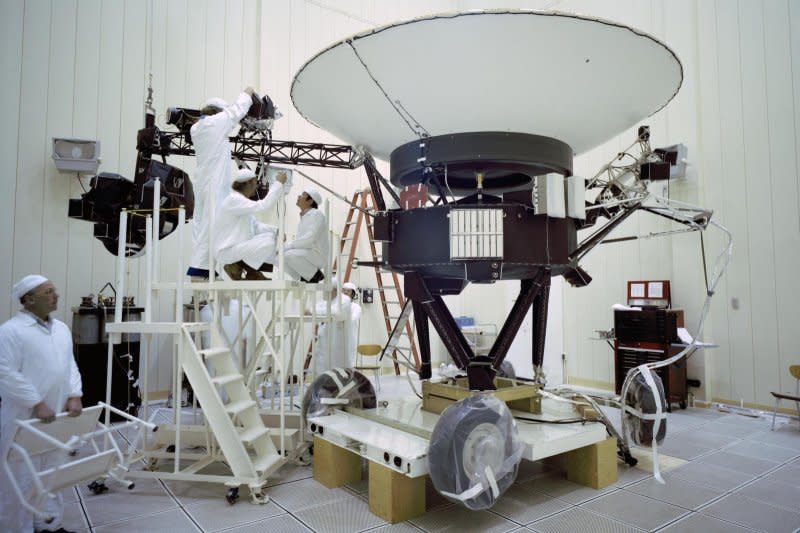 Scientists have now re-established full communication with the Voyager 2 space probe (pictured 1977), NASA confirmed in an update issued Friday night. Photo courtesy of NASA