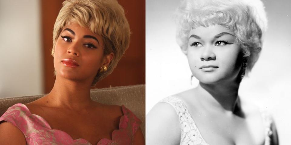 Beyoncé and Etta James