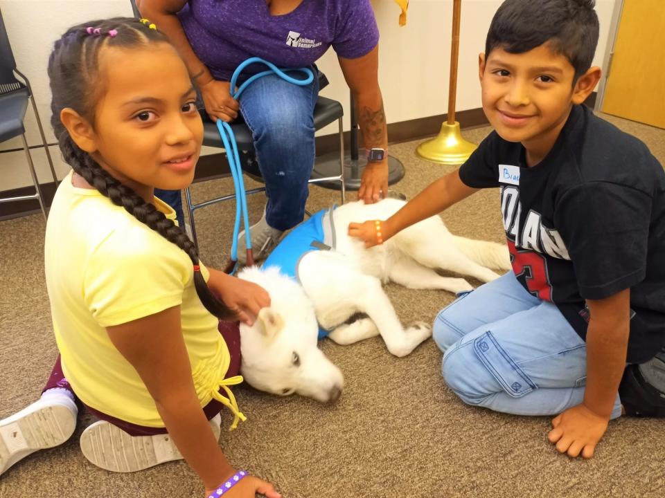 Animal Samaritans' humane education program has taught kindness to more than 12,000 children in local schools.