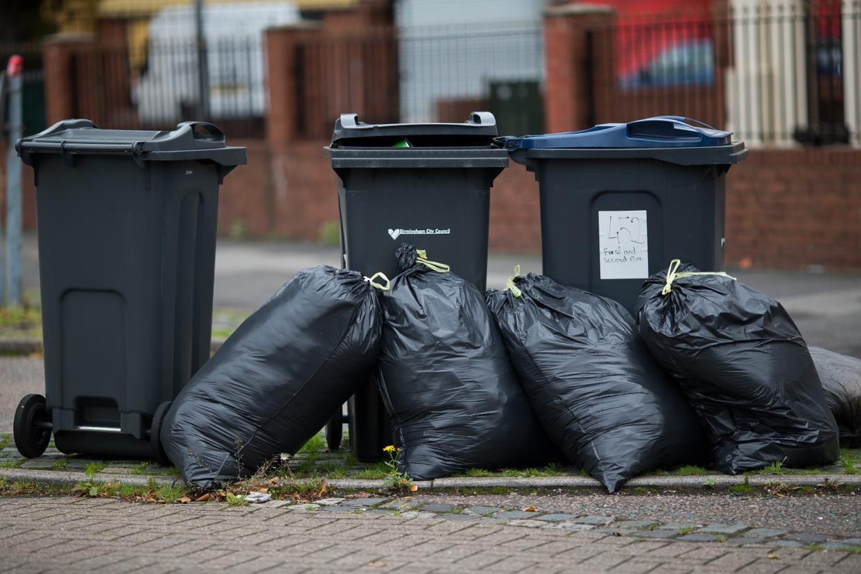 More than 1.8m complaints have been made about bins in the past year, a BBC FOI request has revealed. Elmbridge Borough Council, in Surrey, is the worst. (PA)