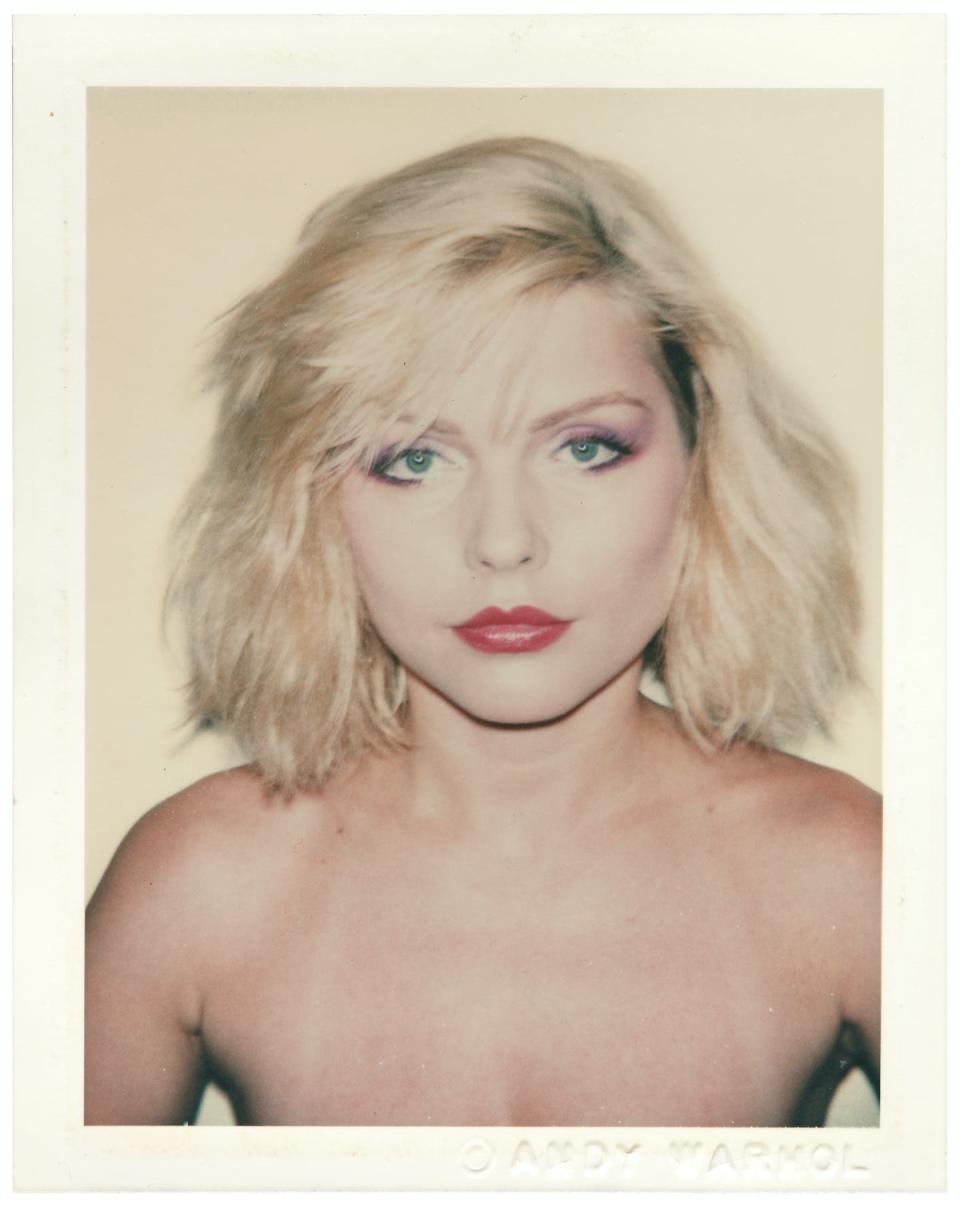 Andy Warhol, born Pittsburgh, Pennsylvania 1928, died New York City, New York 1987, Debbie Harry, 1980, New York, PolaroidTM Polacolor Type 108, 10.8 x 8.6 cm (sheet), 9.7 x 7.3 (image); V.B. F. Young Bequest Fund and d’Auvergne Boxall Bequest Fund 2018, Art Gallery of South Australia, Adelaide, © Andy Warhol Foundation for the Visual Arts, Inc. ARS/Copyright Agency.