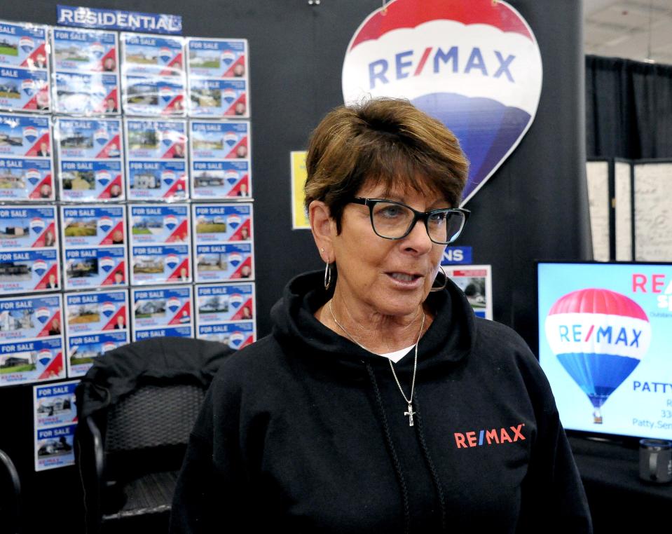 Remax Realtor Vicki Vitallo says the local housing market is still strong. She has been at the annual Home and Garden Show for many years.