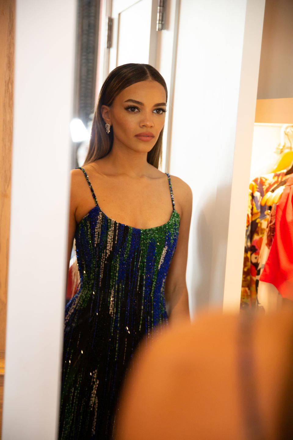 In The Heights Star Leslie Grace Wowed in Armani at the Tribeca Film Festival