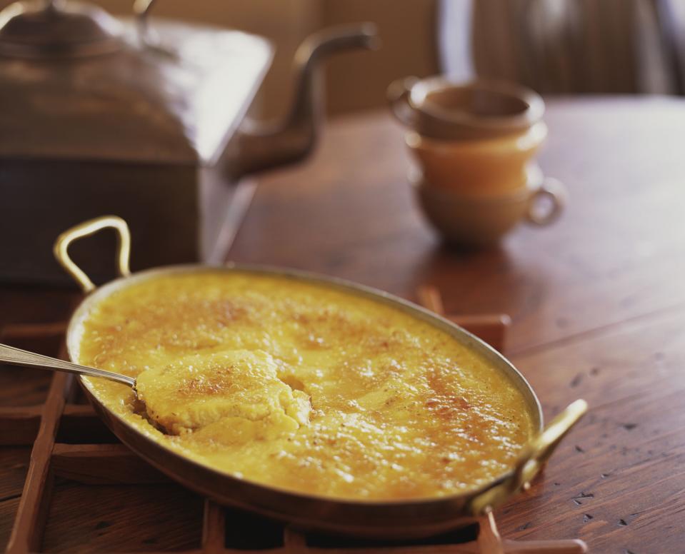 NOT SO GOOD: Corn pudding