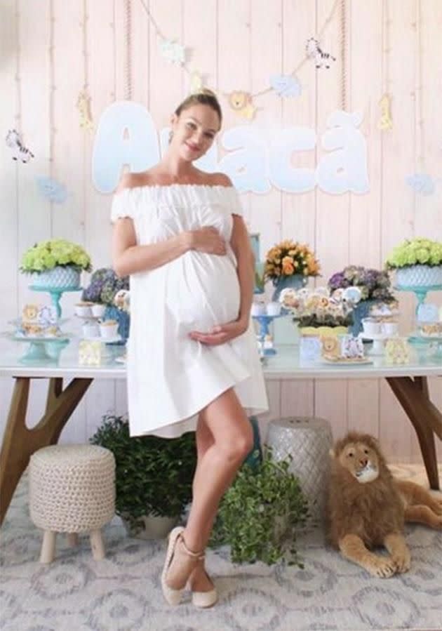 From Candice's baby shower. Source: Instagram.