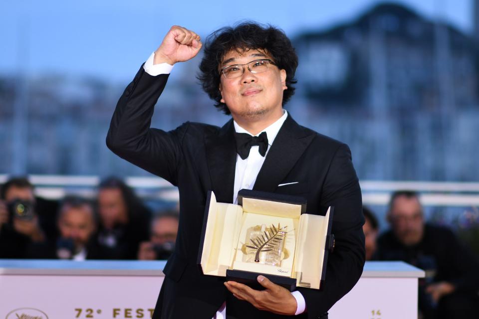 South Korean director Bong Joon-ho, best known for "Snowpiercer" and "The Host," won Cannes Film Festival's top prize for "Parasite" in May.