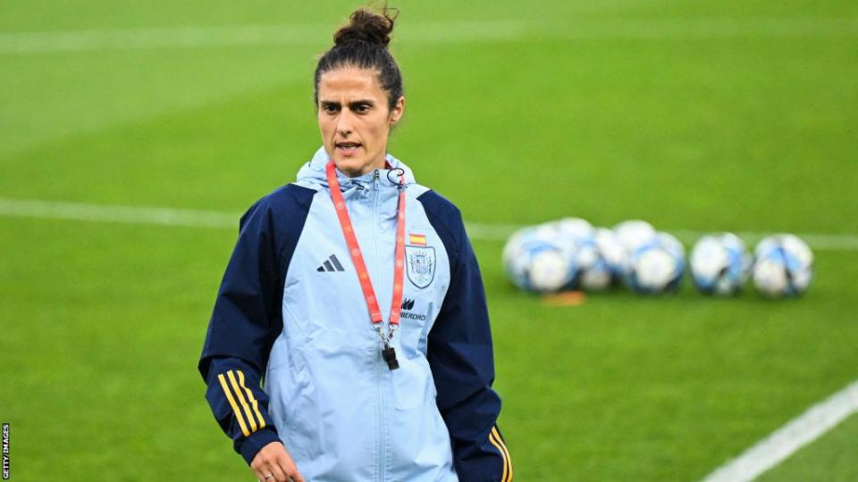Montserrat Tomé, entrenadora de la selección española de fútbol femenina