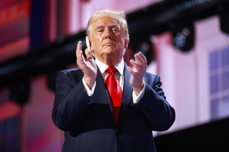 Image: 2024 Republican National Convention: Day 4 donald trump (Joe Raedle / Getty Images file)