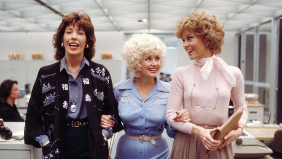 Lily Tomlin, Dolly Parton and Jane Fonda in 9 to 5