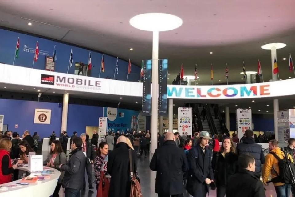 The Mobile World Congress trade show is in Barcelona (PA)