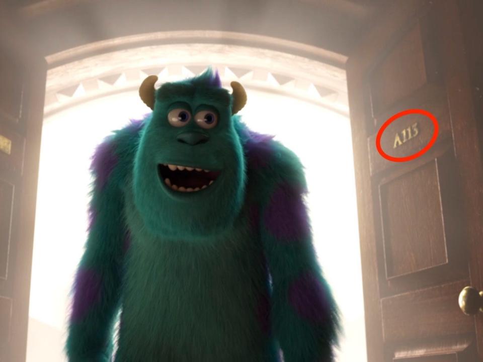a113 in monsters university