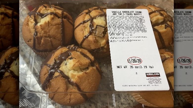 Costco vanilla chocolate chunk muffins