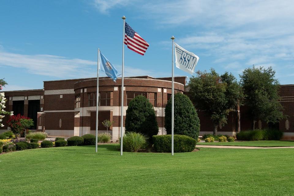 The Oklahoma School of Science and Mathematics is seen in Oklahoma City.