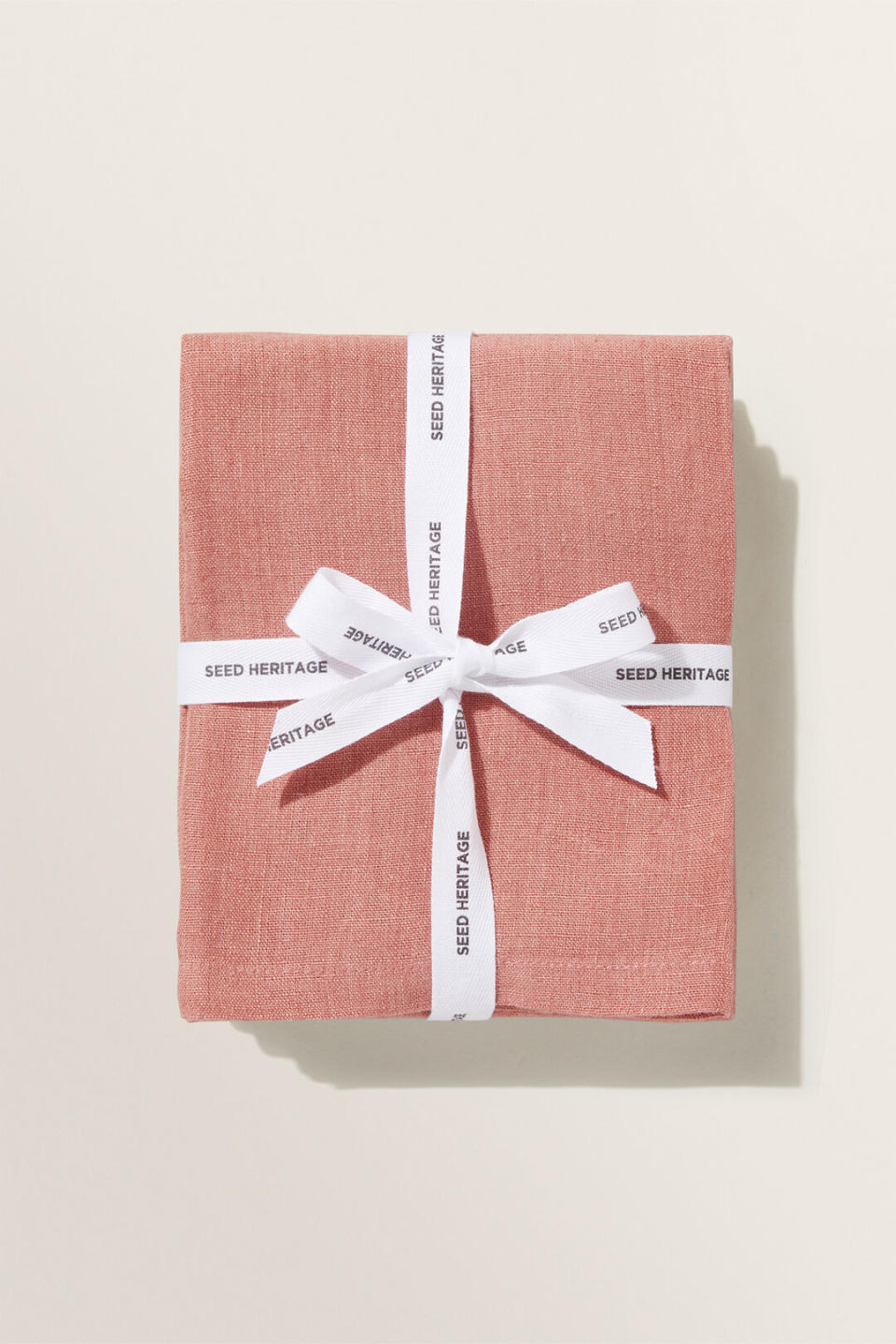 Linen placemats, $39.95.