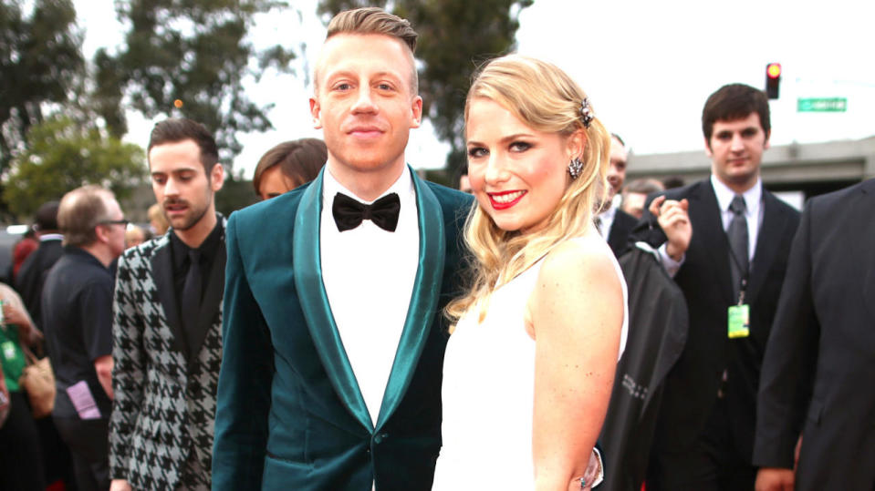 Macklemore and Tricia Davis