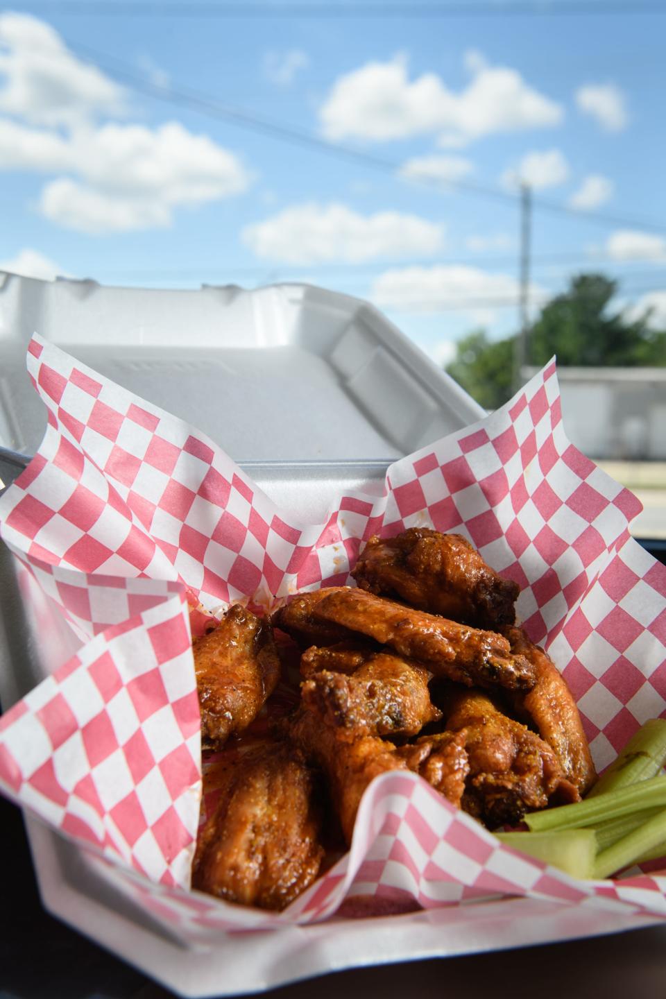 Food trucks from around the state will serve foods like chicken wings, barbecue, empanadas and Mediterranean dishes at the Fayetteville Dogwood Festival this weekend.