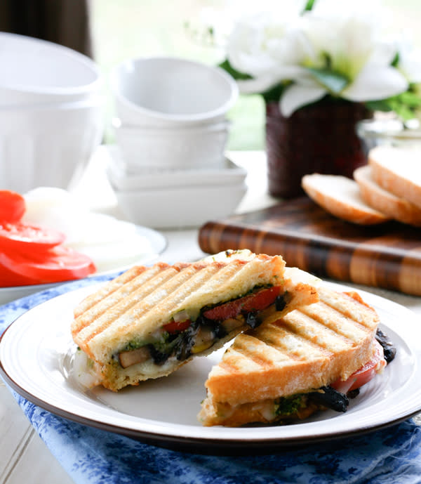 Portobello Pesto Panini