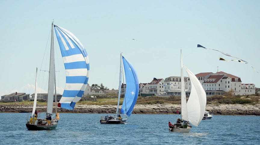 A photo of a recent Gosport Regatta.