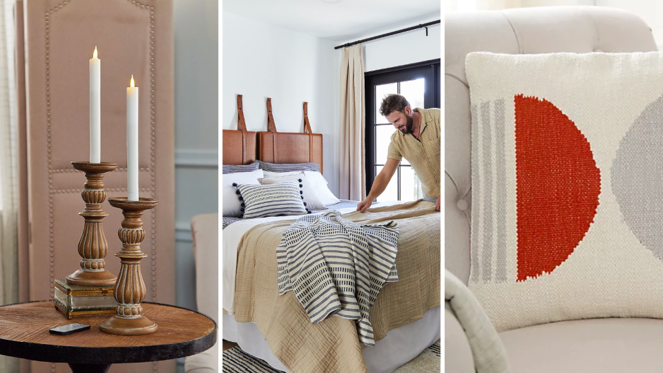 Shop throw pillows, throw blankets and linens and much more with Bobby Berk at QVC.