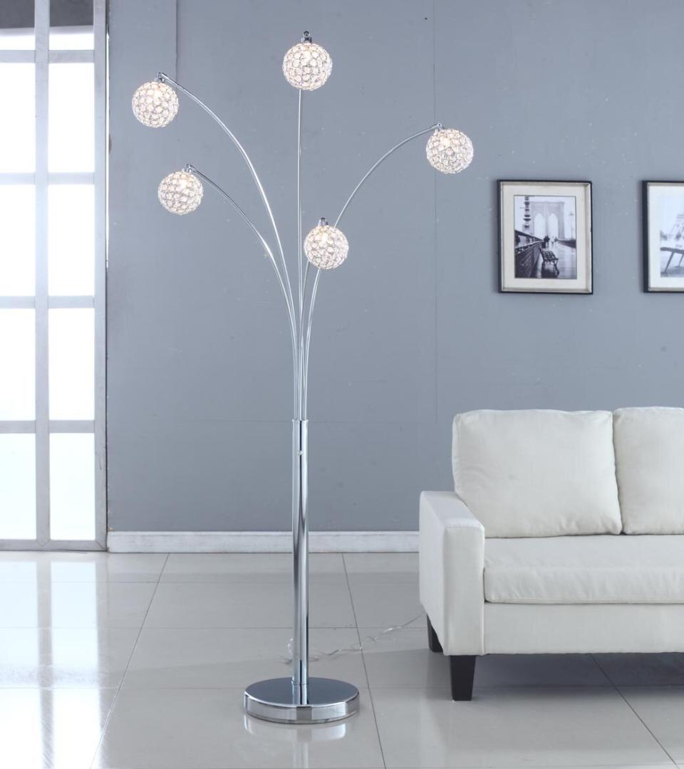 Everly Quinn Quan 84" Tree Floor Lamp