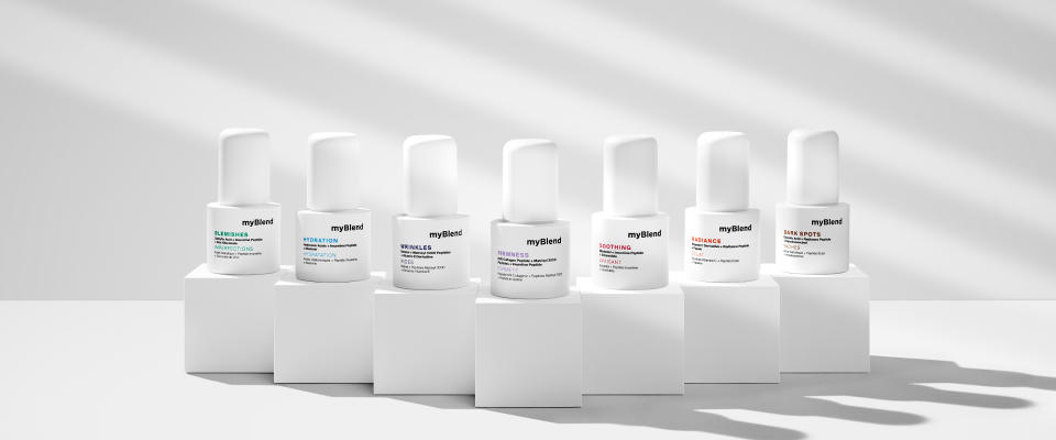 MyBlend serums - Credit: Courtesy of MyBlend