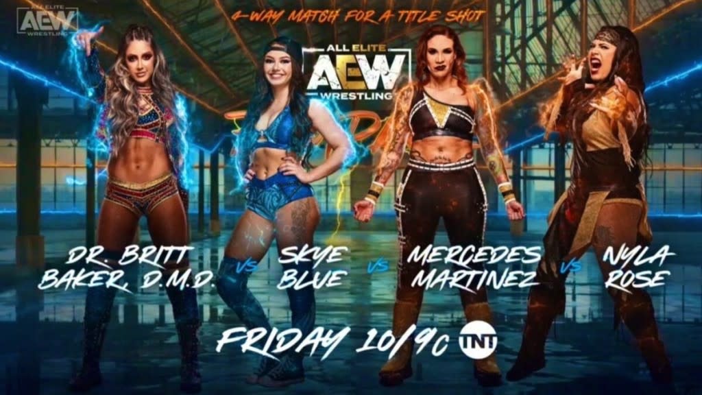 AEW Rampage Britt Baker Skye Blue Mercedes Martinez Nyla Rose